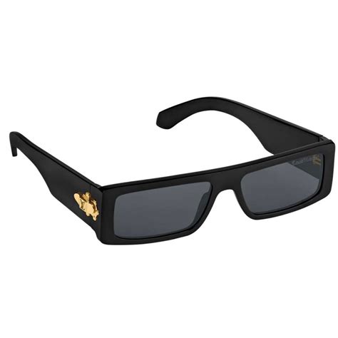 Louis Vuitton x Nigo Black 'LV Lock' Sunglasses .